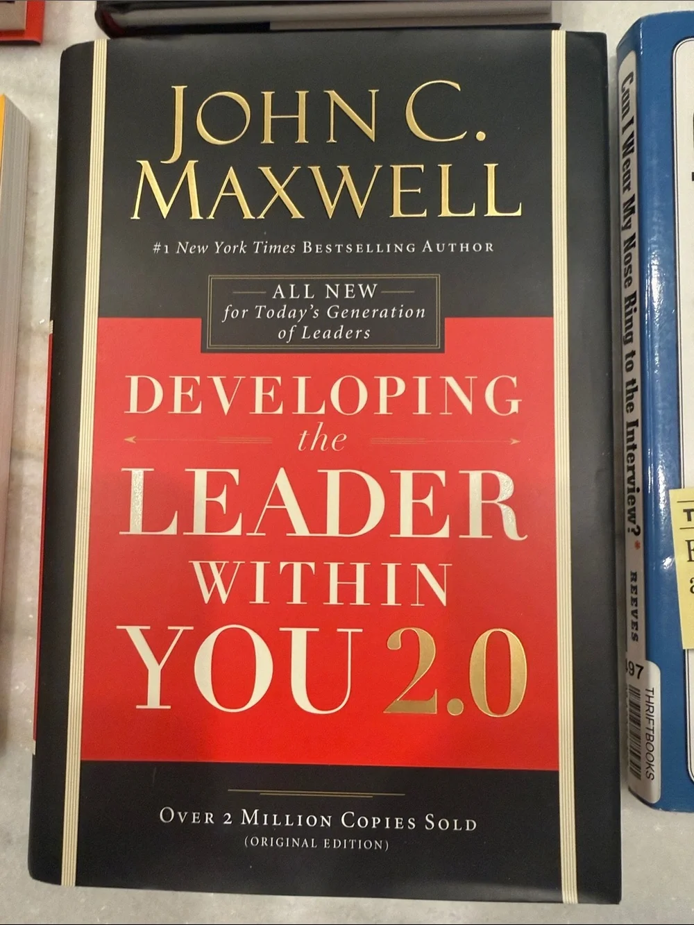 Assorted Leadership & Workplace Books. Red, Yellow, Black, White, Green Covers